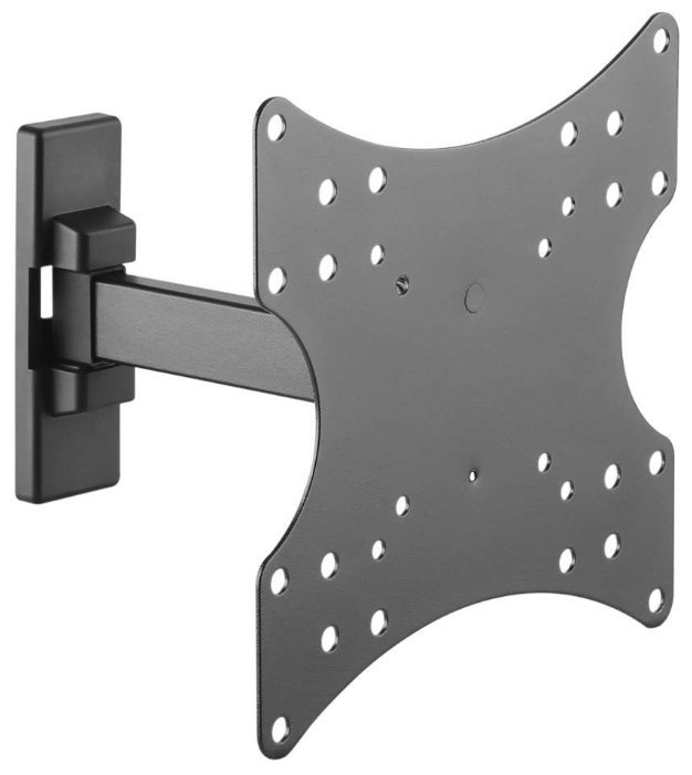 Кронштейн для телевизора Ultramounts UM 876 черный 23"-42" до20кг поворот и наклон