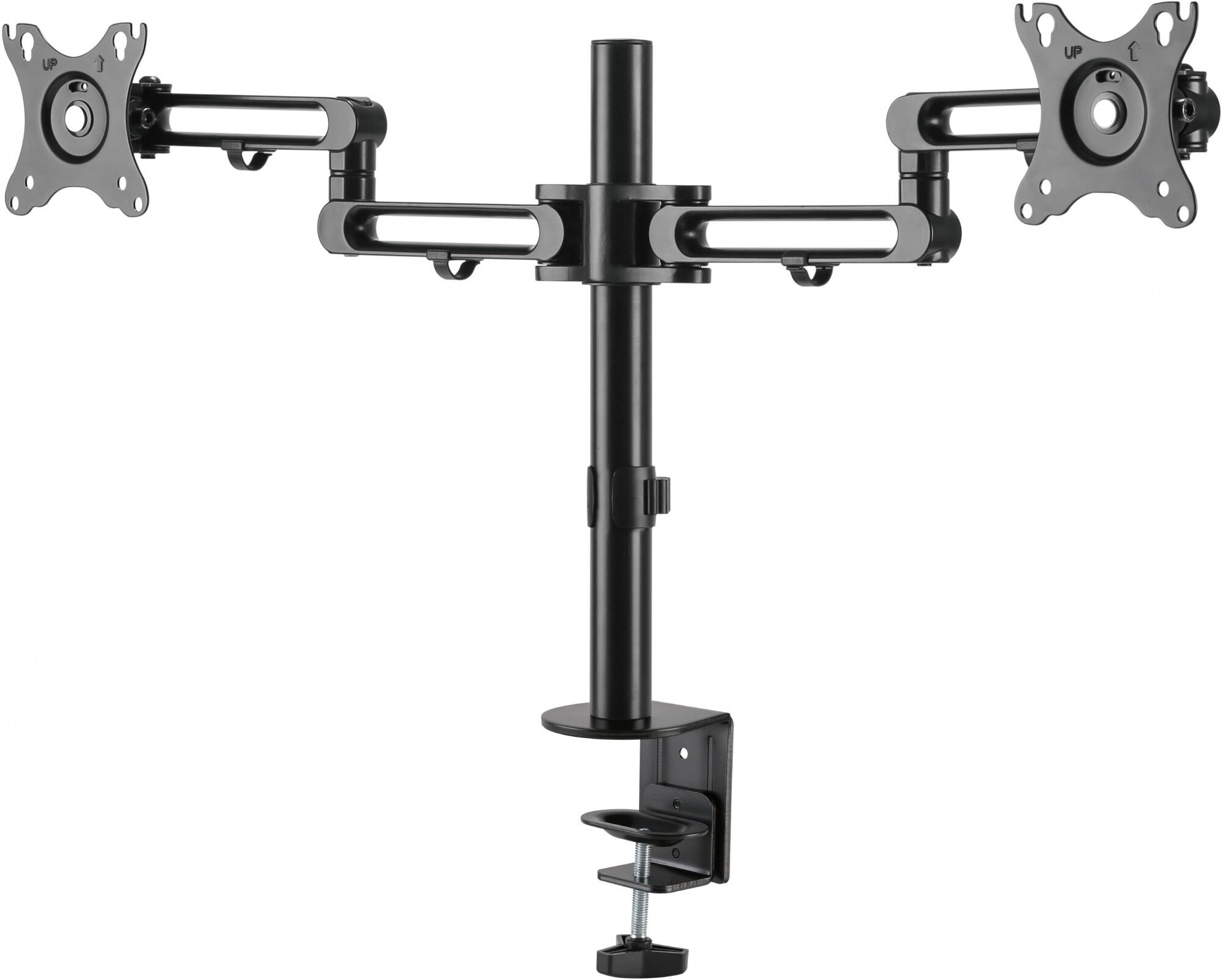 Кронштейн для мониторов Ultramounts UM737 черный 17"-32" макс.8кг крепление к столешнице поворот и наклон