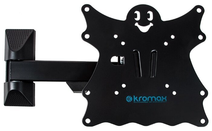 15"-40" Кронштейн Kromax Casper-203 Наклонно-поворотный Черный  макс.30кг