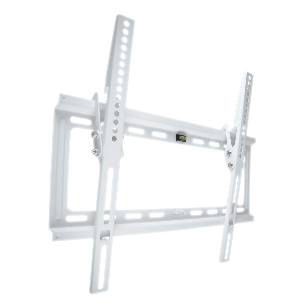 22"-65" Кронштейн Kromax IDEAL-4w белый, max 50 кг, 1 ст св., нак. 0°-10°, от ст. 23 мм, max VESA 400x400 мм.