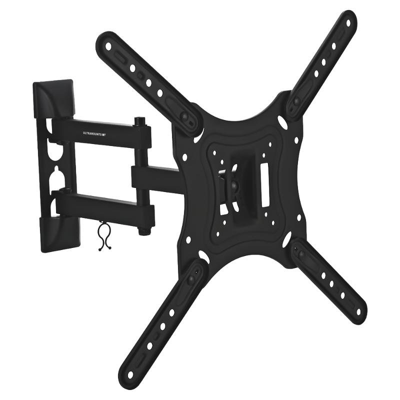 Кронштейн для телевизора Ultramounts UM 870 чёрный 23"-55" до30кг поворот и наклон