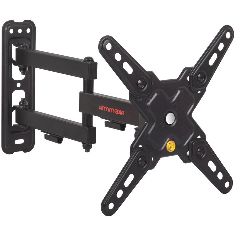20"-43" Кронштейн Arm Media MARS-8 max 25 кг, поворотно-выдвижной и наклонный, черный