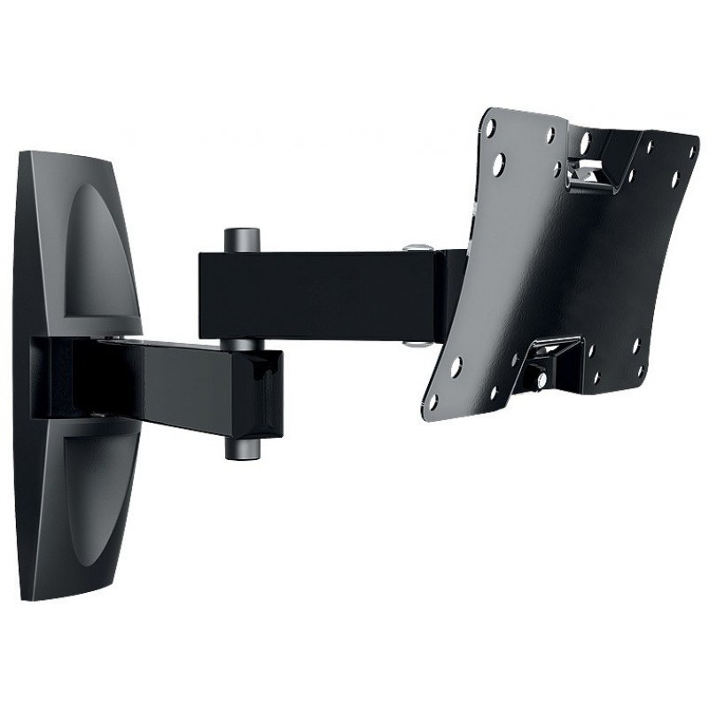 Кронштейн для телевизора Holder LCDS-5064 черный 12"-32" макс.30кг настенный поворот и наклон