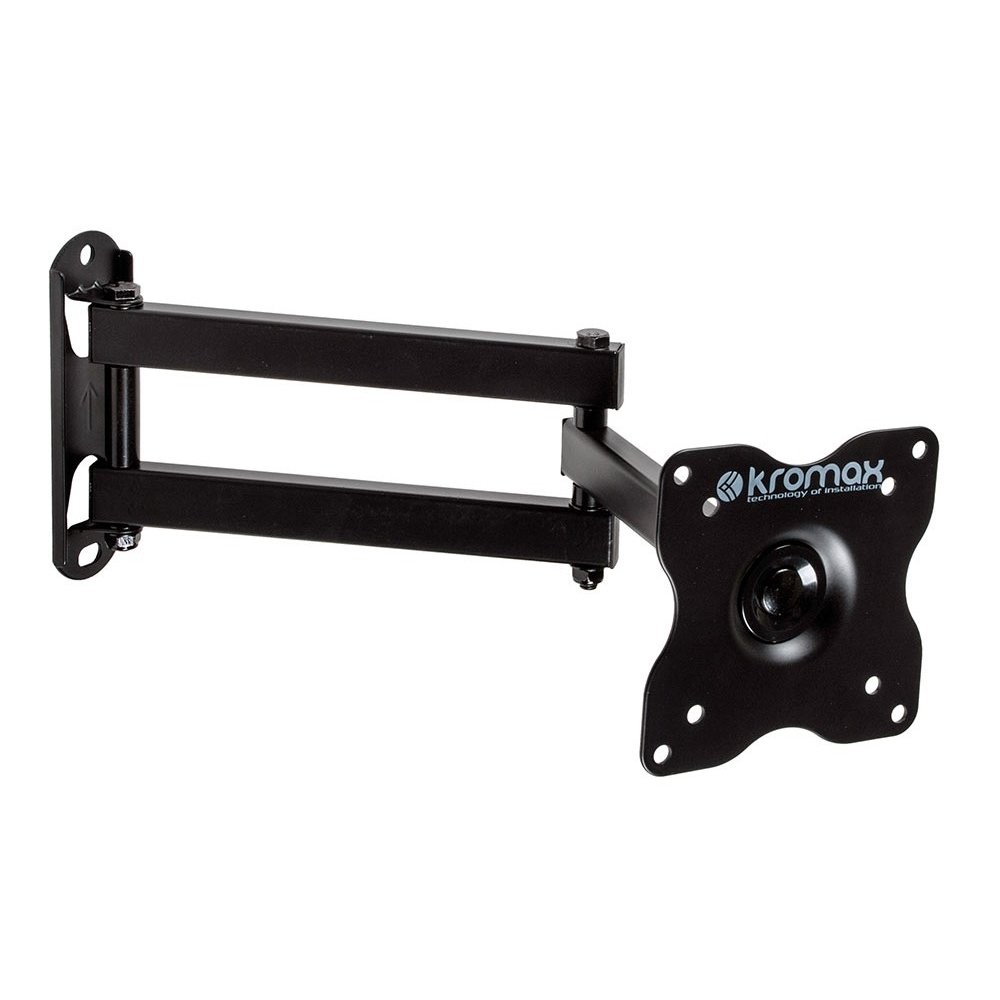 15"-28" Кронштейн Kromax DIX-15 Наклонно-поворотный черный  макс.30кг