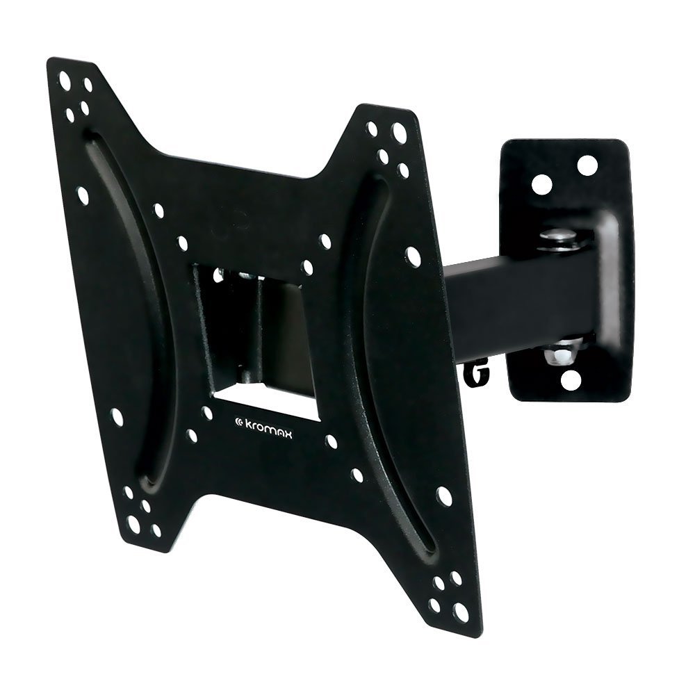 15"-42" Кронштейн Kromax OPTIMA-203 Наклонно-поворотный черный  макс.25кг VESA 200x200 мм