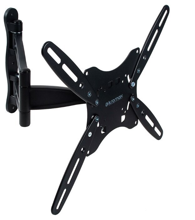 Кронштейн Kromax TECHNO-5 серый 15"-55" макс.35кг поворот и наклон