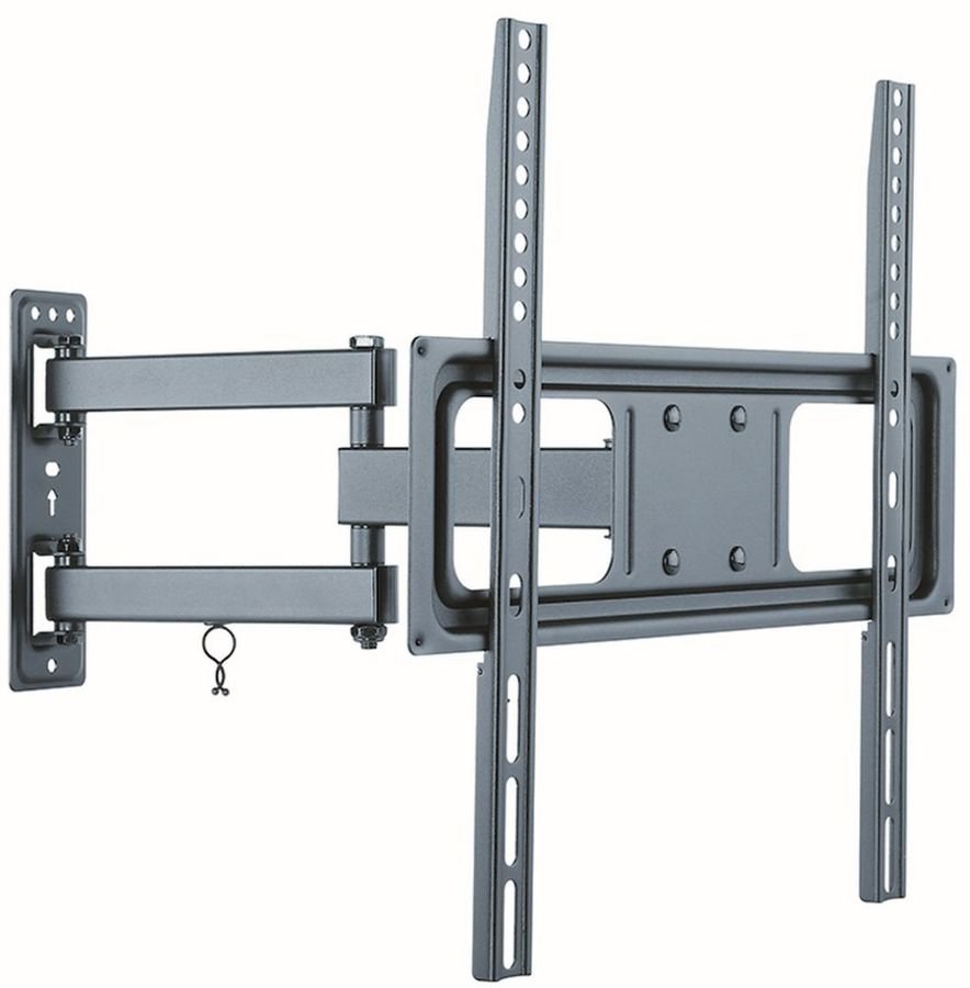 Кронштейн для телевизора Ultramounts UM 872 черный 32"-55" до35кг поворотно-выдвижной и наклонный
