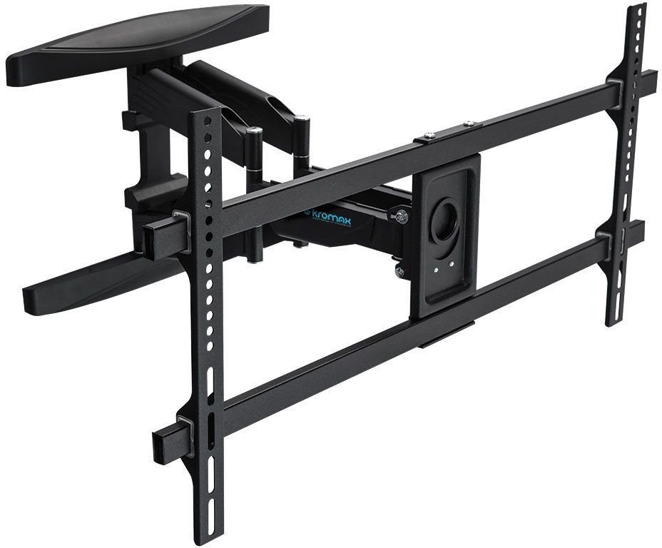40"-90" Кронштейн Kromax ATLANTIS-65 black Наклонно-поворотный max 45 кг. 4 ст св., нак. +2° -12°, пов. 160°, от ст. 60-500 мм., max VESA 800x400 м