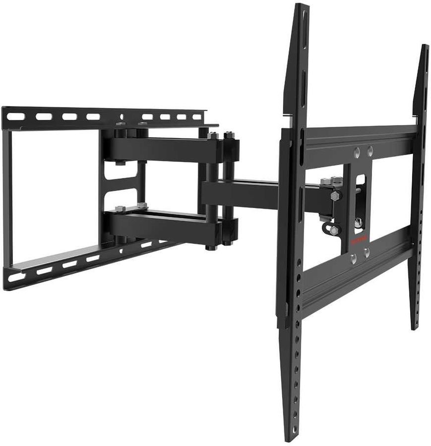 26"-65" Кронштейн Arm Media COBRA-50 black Наклонно-поворотный max 35 кг. 4 ст св., нак. + 15° -5°, пов. 160°, от ст. 72-385 мм., max VESA 400x400