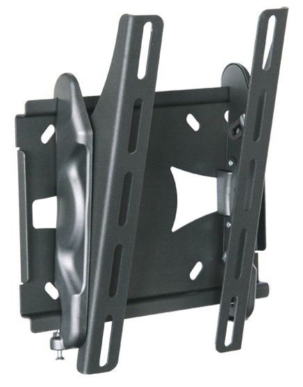 Кронштейн для телевизора Holder LCDS-5010 черный металлик 20"-40" до45кг наклон