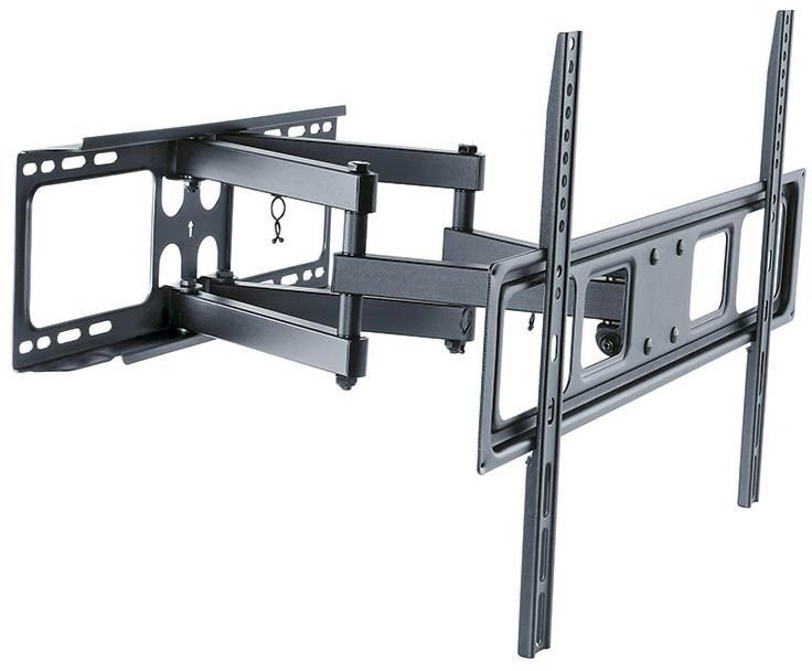 Кронштейн для телевизора Ultramounts UM 873 черный 37"-70" до40кг поворотно-выдвижной и наклонный