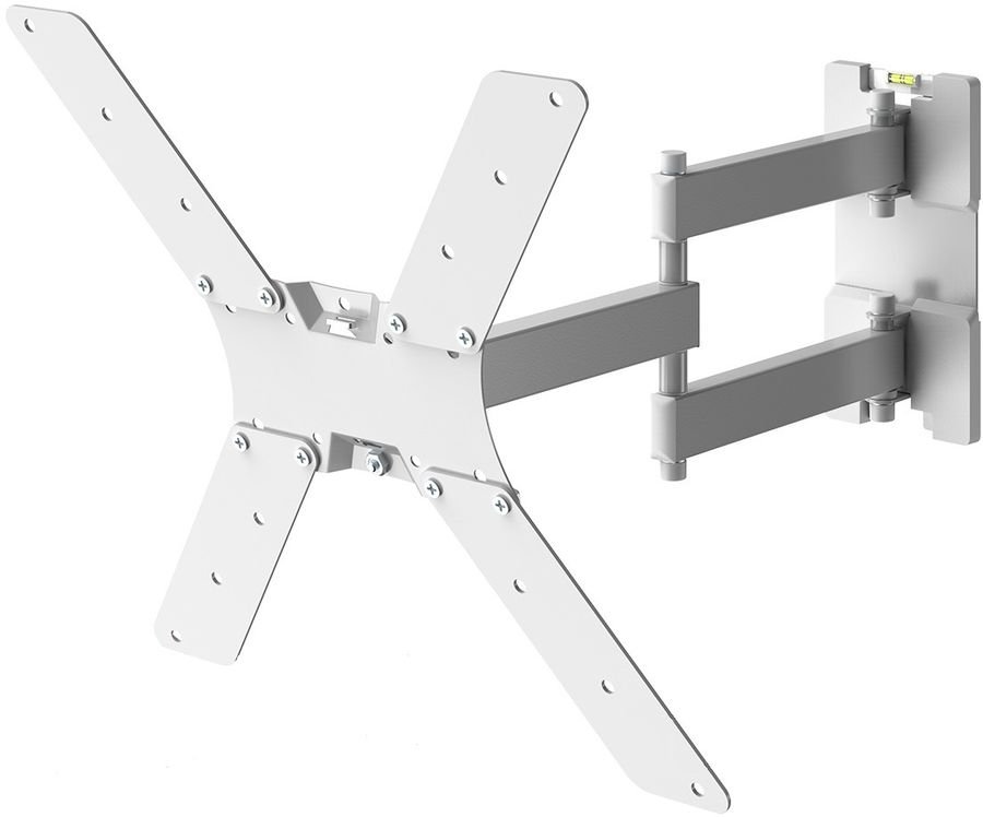 Кронштейн Holder LCD-5566-W белый поворотно-выдвижной и наклонный