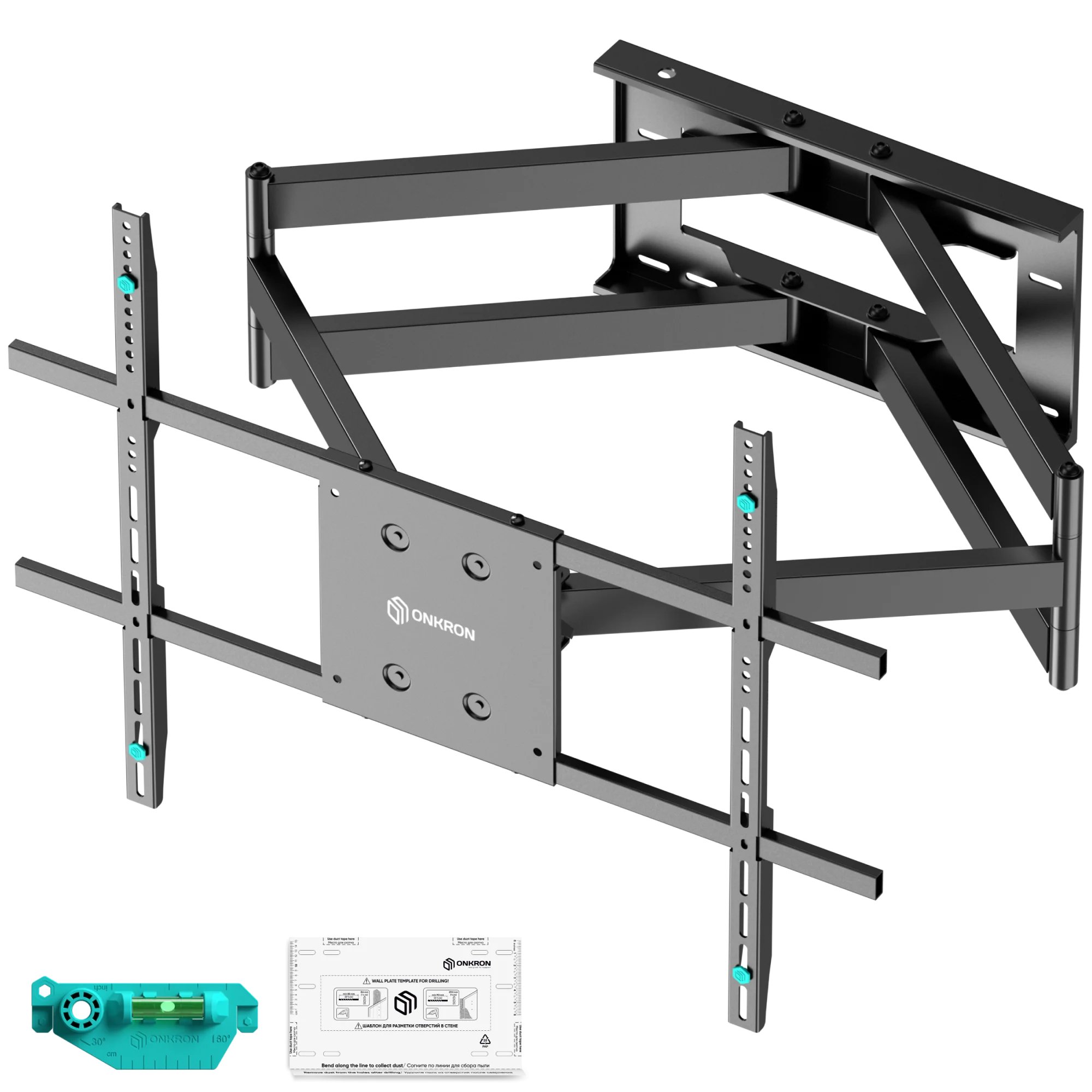 Кронштейн для телевизора Onkron M10 черный 42"-110" макс.100кг