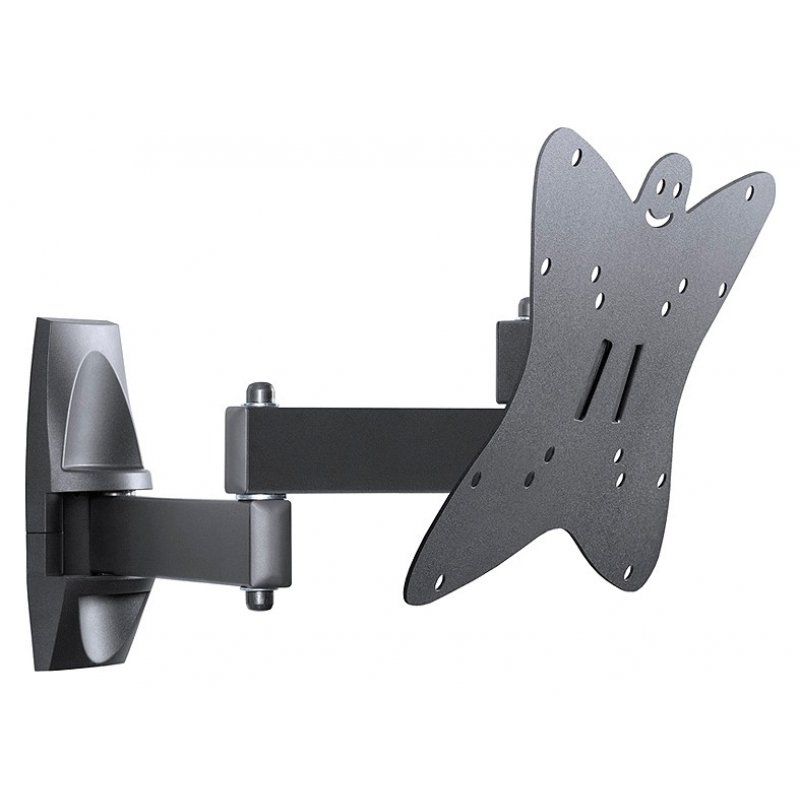 Кронштейн для телевизора Holder LCDS-5038 металлик 20"-37" до30кг поворот и наклон