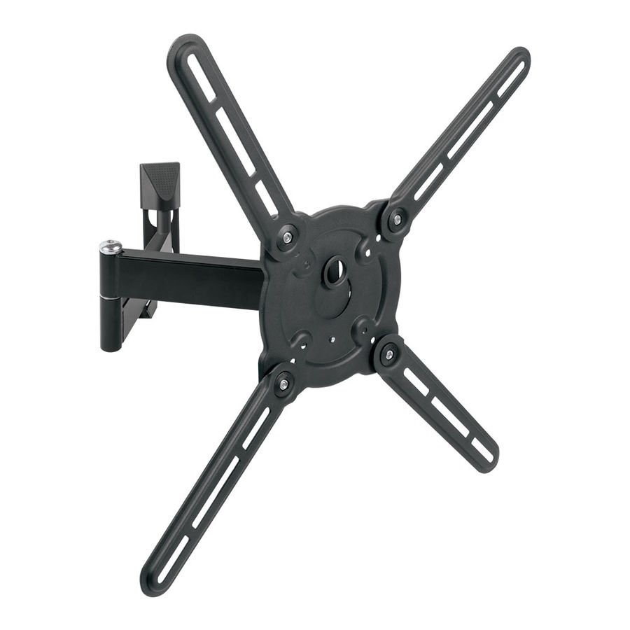 22"-65" Кронштейн Kromax ATLANTIS-15 Серый Наклонно-поворотный макс.40кг Vesa 400x400