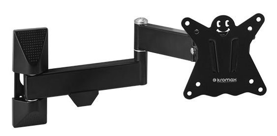 10"-32" Кронштейн Kromax CASPER-104 наклонно-поворотный черный макс.25 кг
