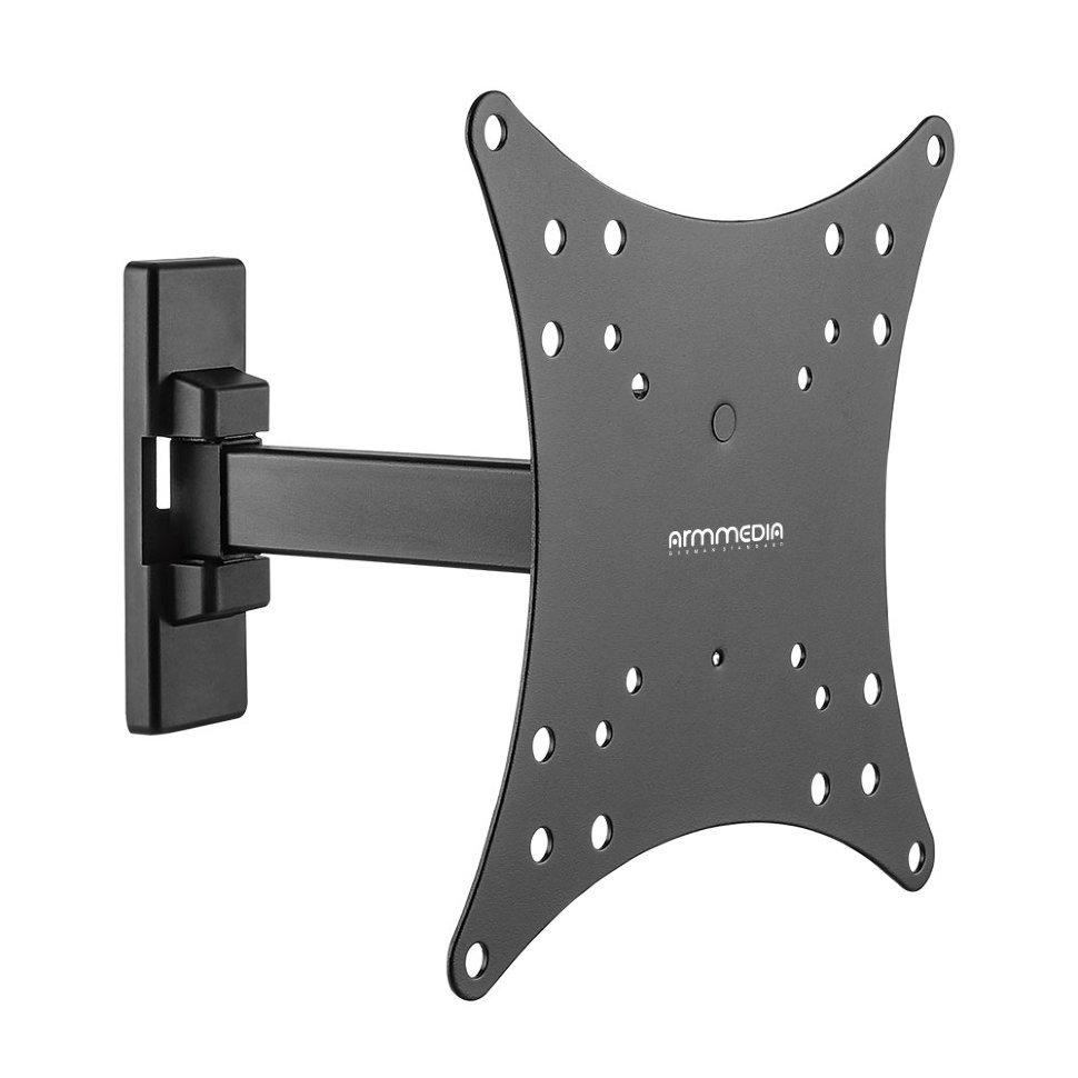 20"-43" Кронштейн Arm Media MARS-3 Наклонно-поворотный черный макс 20 кг, Vesa 200x200