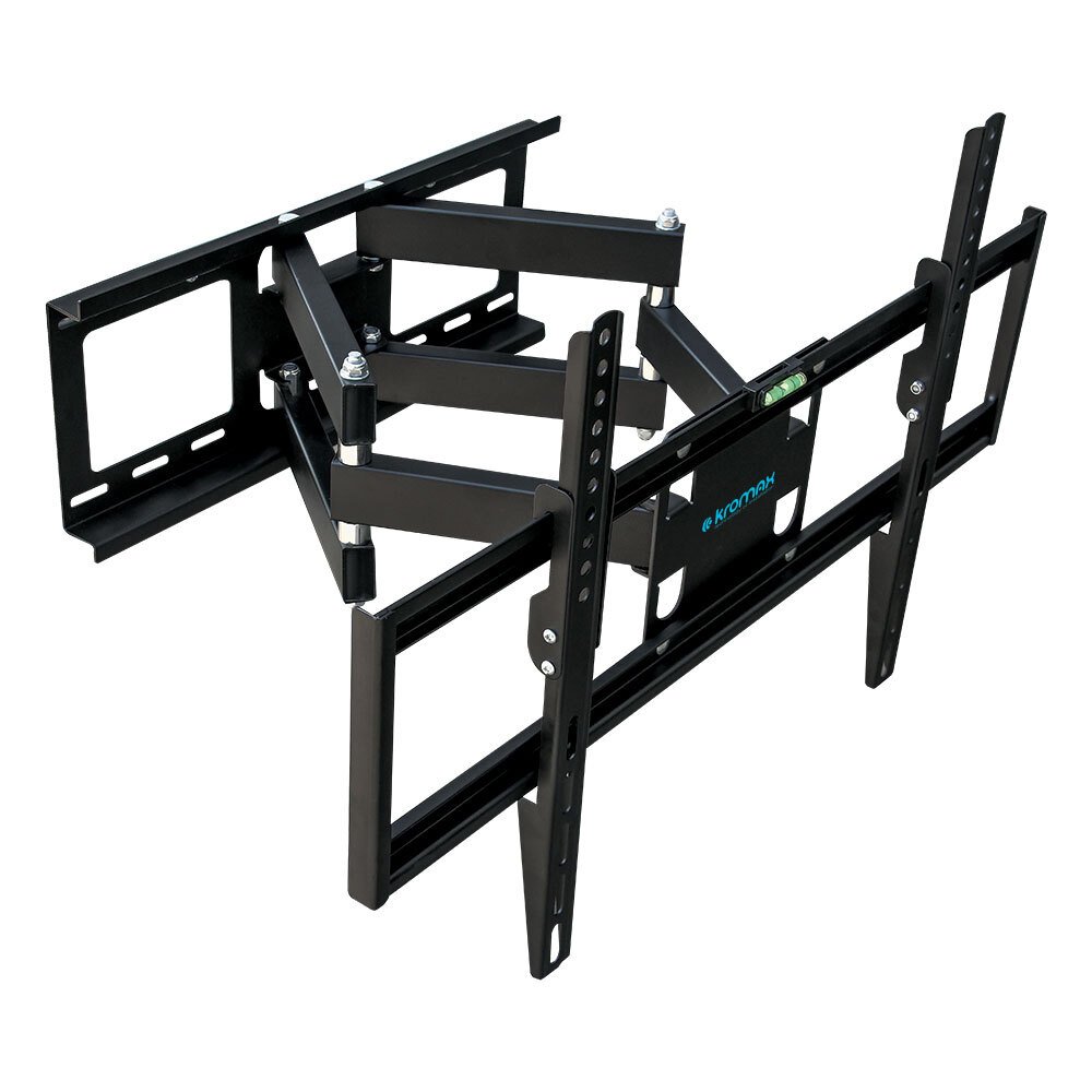 32"-65" Кронштейн Kromax OPTIMA-409 black Наклонно-поворотный max 45 кг. 4 ст св., нак. 0° -10°, пов. 160°, от ст. 66-440 мм., max VESA 600x400 мм.