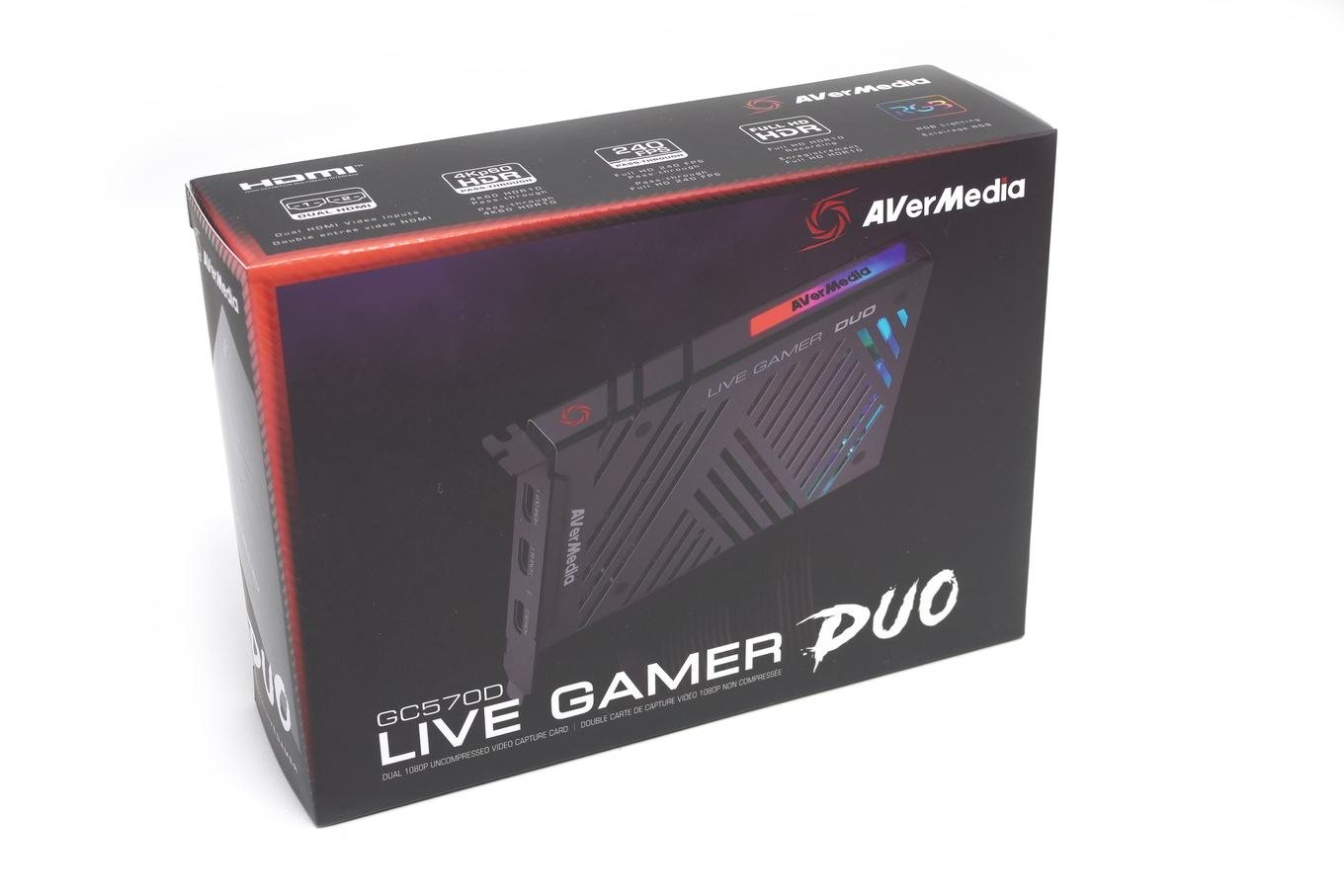 Карта видеозахвата Avermedia Live Gamer Duo GC570D внутренний PCI-E x4