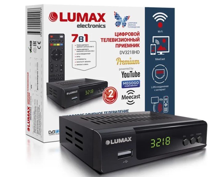 ТВ-тюнер LUMAX DV3218HD