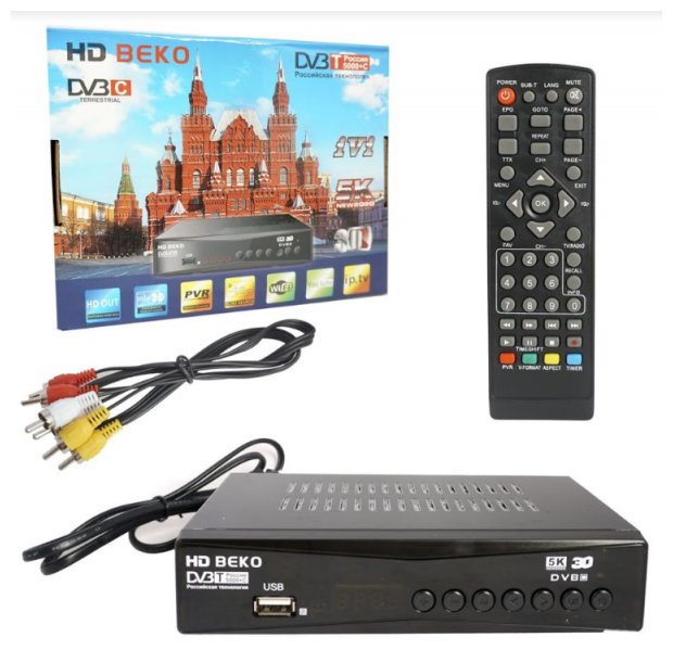 Ресивер DVB-T2 HD BEKO T5000C