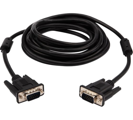 Шнур Proconnect 17-5505-6 VGA-VGA с ферритами, длина 3 мeтра, черный