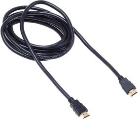 Кабель аудио-видео Buro HDMI (m)/HDMI (m) 3м Позолоченные контакты черный (BHP RET HDMI30-2)