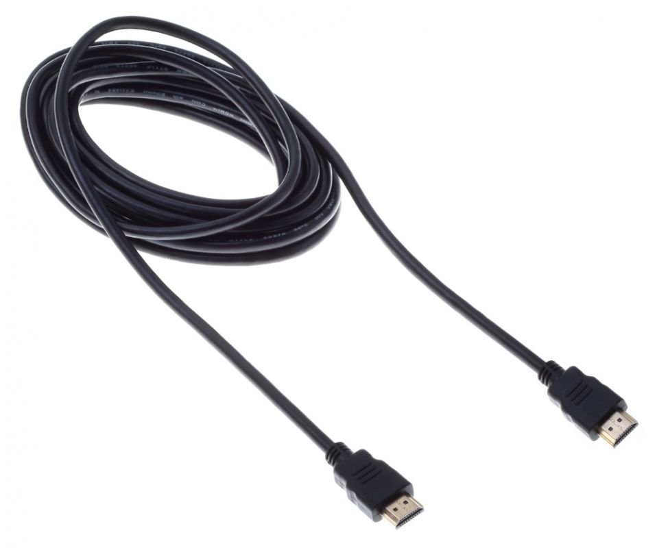 Кабель аудио-видео Buro HDMI 1.4 HDMI (m)/HDMI (m) 5м Позолоченные контакты черный (BHP RET HDMI50)
