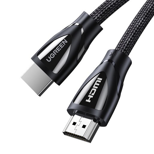 Кабель UGreen HD140 (80401) HDMI A M/M Cable в оплетке 1 м черный