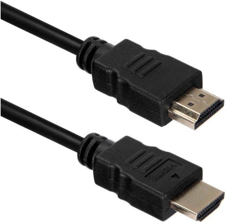 Кабель ACD ACD-DHHM2-10M HDMI 2.0, Golden Plated, 19m/19m, Черный, 10м