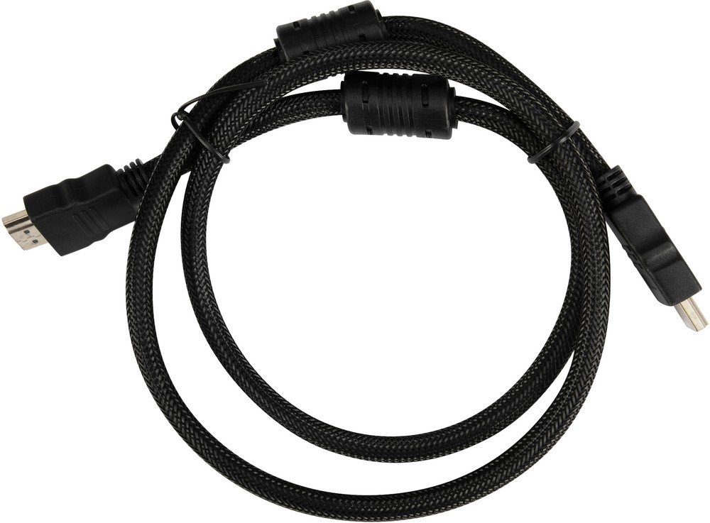 Кабель аудио-видео Buro HDMI-V1.4-1MC HDMI (m)/HDMI (m) 1м черный