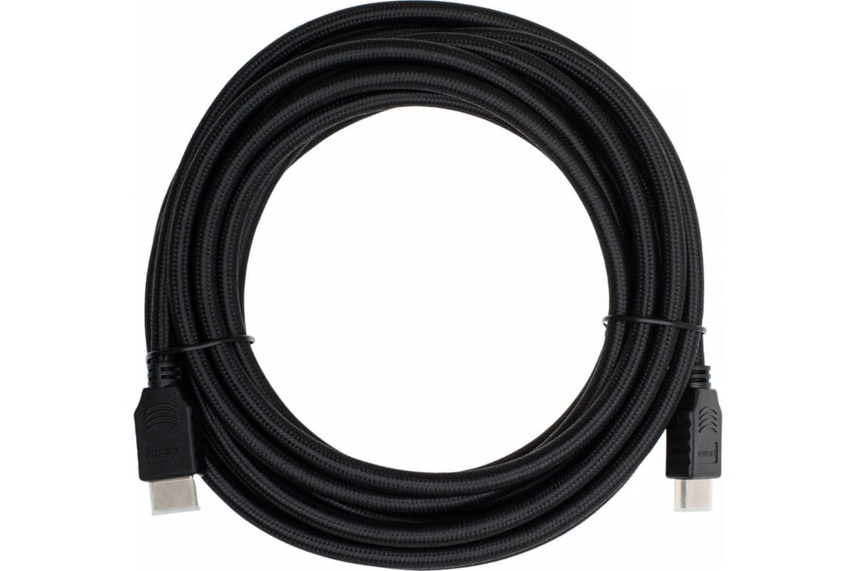 Кабель аудио-видео Cactus CS-HDMI.2-5 HDMI (m)/HDMI (m) 5м черный