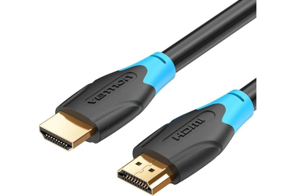 Кабель Vention AACBL HDMI High speed v2.0 with Ethernet 19M/19M 10м