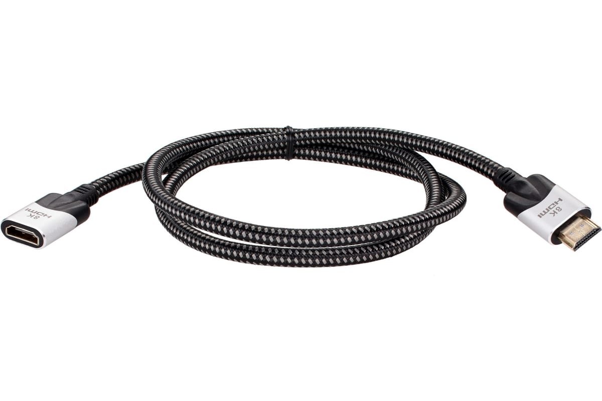 Кабель удлинительный Vcom CG516M-1.0 HDMI v2.1 8K@60Hz 1m