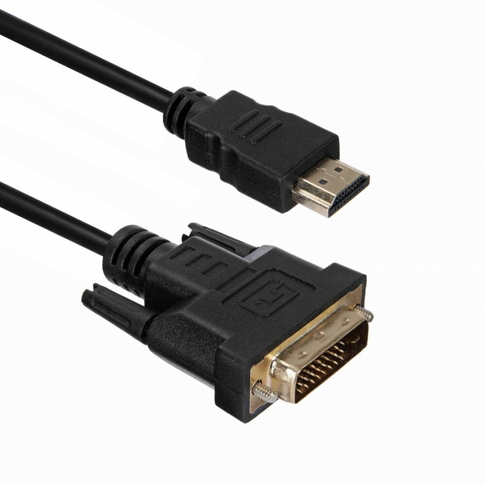Кабель ACD ACD-DHDM1-30B HDMI 1.4, Golden Plated, 19m/25m, HDMI-DVI Черный, 3м