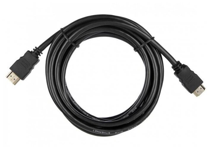 Кабель ACD ACD-DHHM2-30B HDMI 2.0, Golden Plated, 19m/19m, Черный, 3м