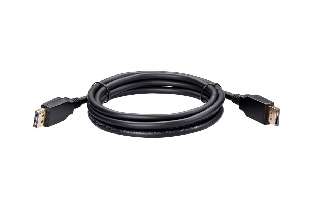 Кабель DP--DP VCOM v2.1 (CG651-2.0) 80GBps, 8K/60Hz, 2m (1/40)