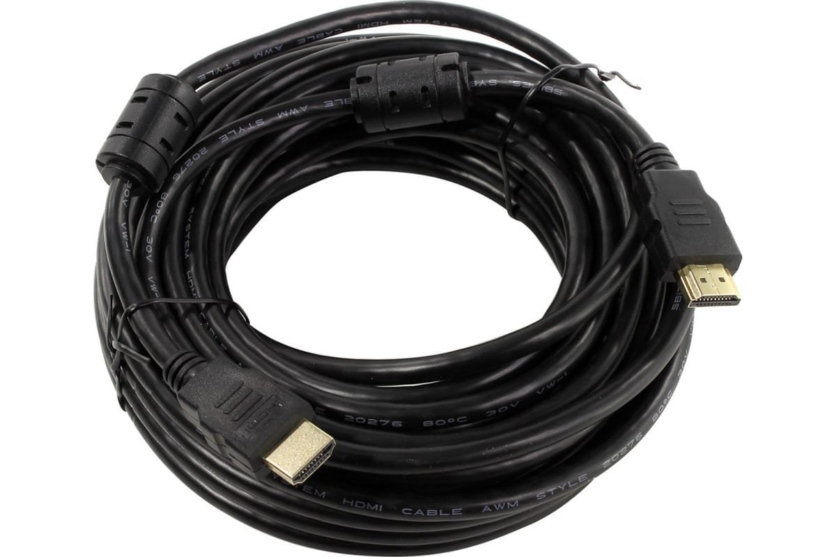 Кабель 5bites APC-200-150F HDMI M-M V2.0 4K HIGH Sspeed ethernet 3D Ferrites 15m