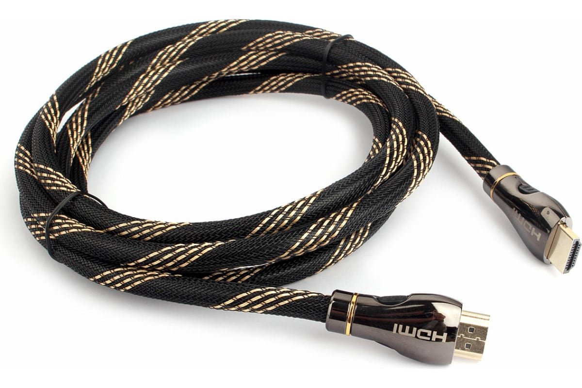 Кабель Cablexpert CCP-HDMI8K-1.5M HDMI v2.1 8K 19M/19M 1.5м черный позол.разъемы экран пакет