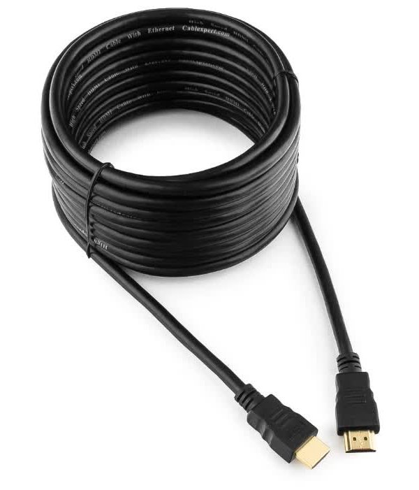 Кабель Gembird HDMI 20м, v1.4, 19M/19M, черный, позол.раз., экран, пакет, (CC-HDMI4-20M)