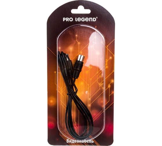 ТВ кабель Pro Legend PL1100 TV(m)-TV(f) 1.5м