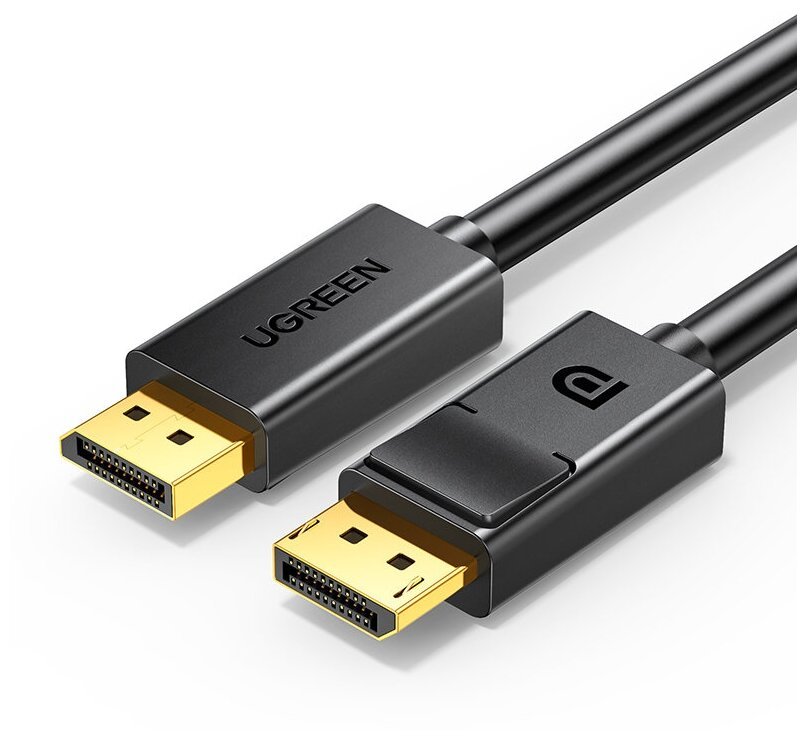 Кабель UGREEN DP102 10213 DP Male to Male Cable 5m Black