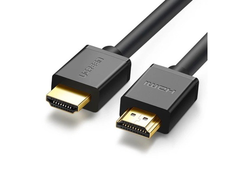 Кабель UGREEN HD104 (30115) HDMI 4K 60Hz Cable Male to Male 0,5м черный