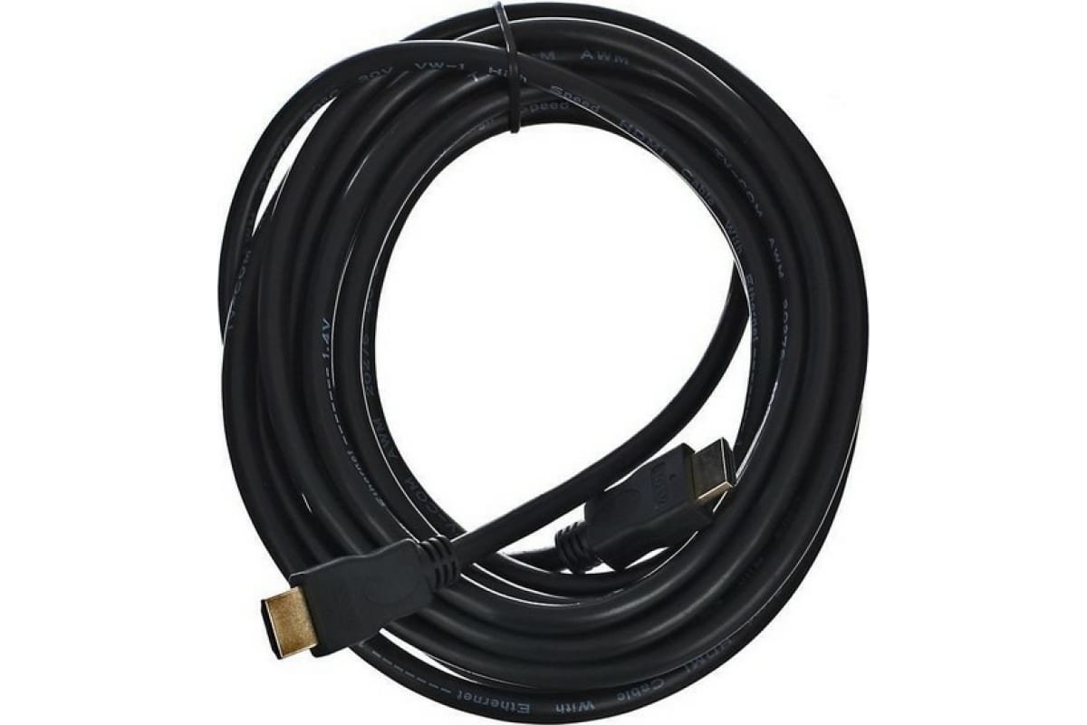 Кабель цифровой TV-COM CG150S-5M HDMI19M to HDMI19M, V1.4+3D, 5m