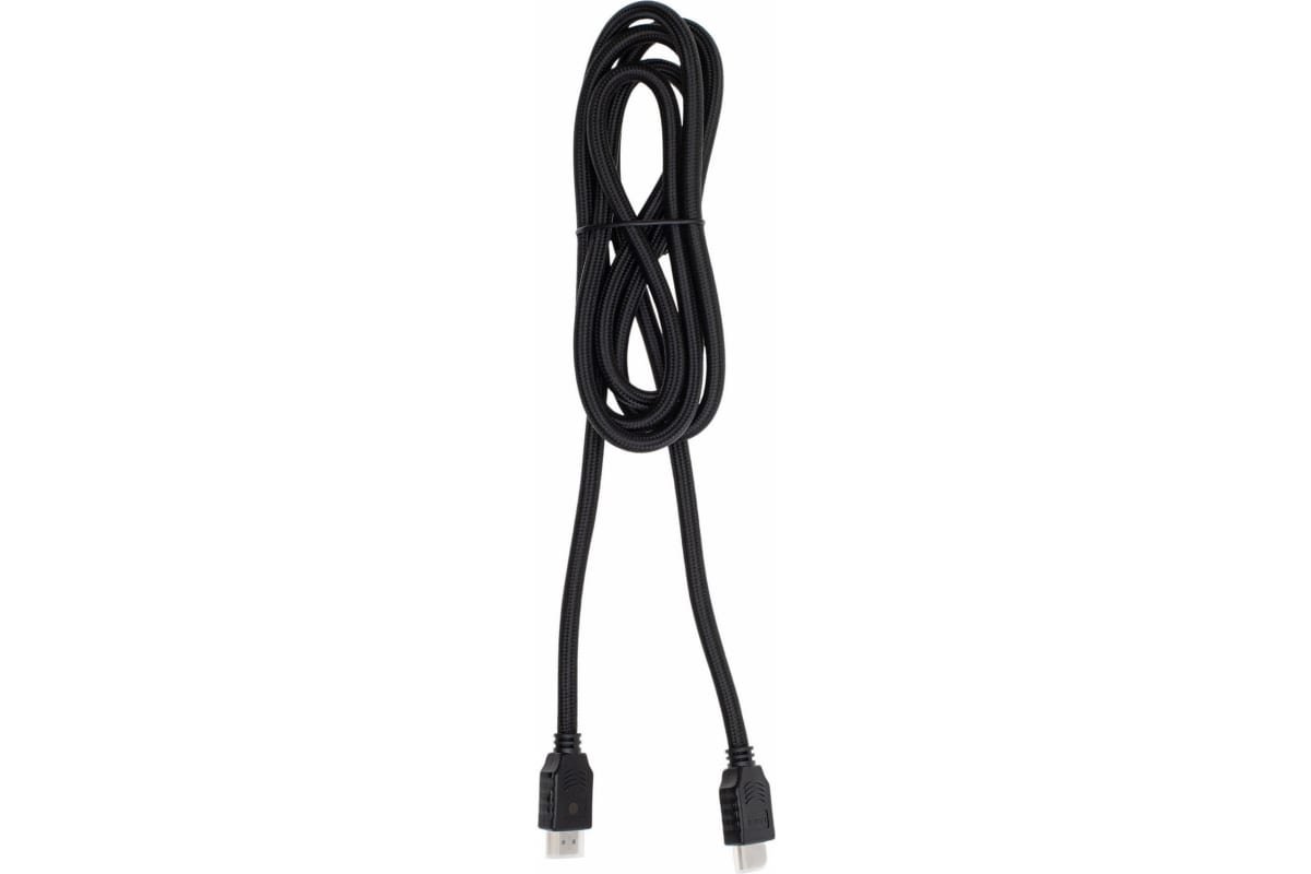 Кабель аудио-видео Cactus CS-HDMI.2-2 HDMI (m)/HDMI (m) 2м черный