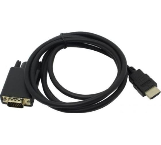 Кабель-переходник ExeGate EX-CC-HDMIM-VGAM-1.8 EX284928RUS HDMI-VGA 19M/15M 1,8м