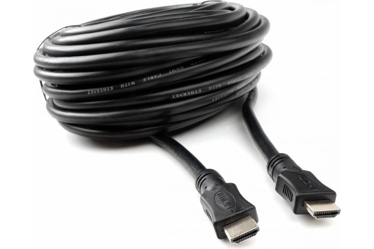 Кабель Cablexpert CC-HDMI4L-20M Light (19439) HDMI v2.0 19M/19M 20м черный