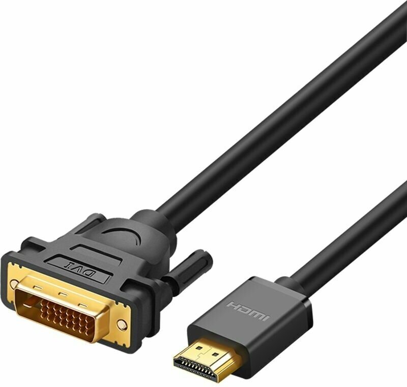 Кабель UGREEN HD106 10135 HDMI to DVI Cable 2m Black