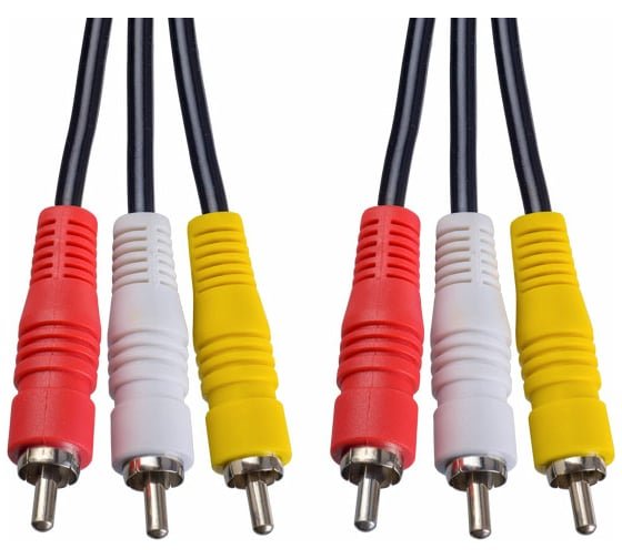 Кабель Perfeo R3103 3RCA-3RCA (1.5м)