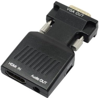 Переходник HDMI(F) --> VGA(M)+audio,1080*60Hz, VCOM <CA336A> (1/150)